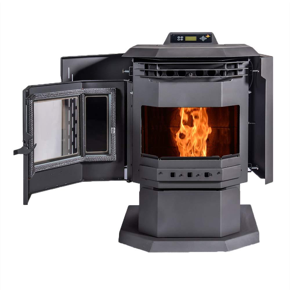 ComfortBilt Pellet Stoves HP21-Black-SS Pellet Stove