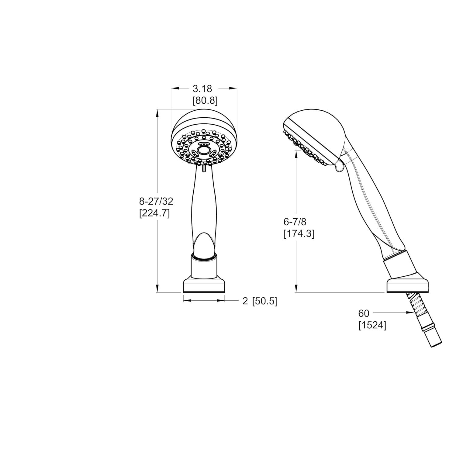 Deck Mounted Tub Spout