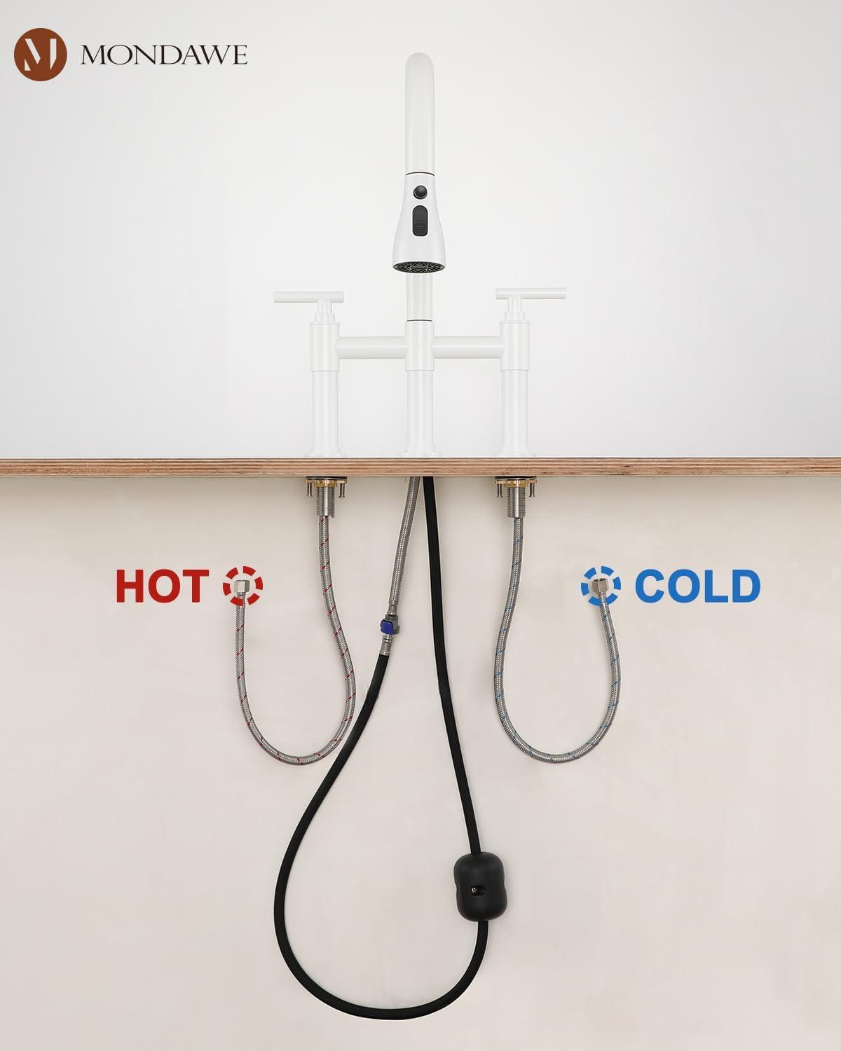 Mondawe Pull Down Kitchen Faucet