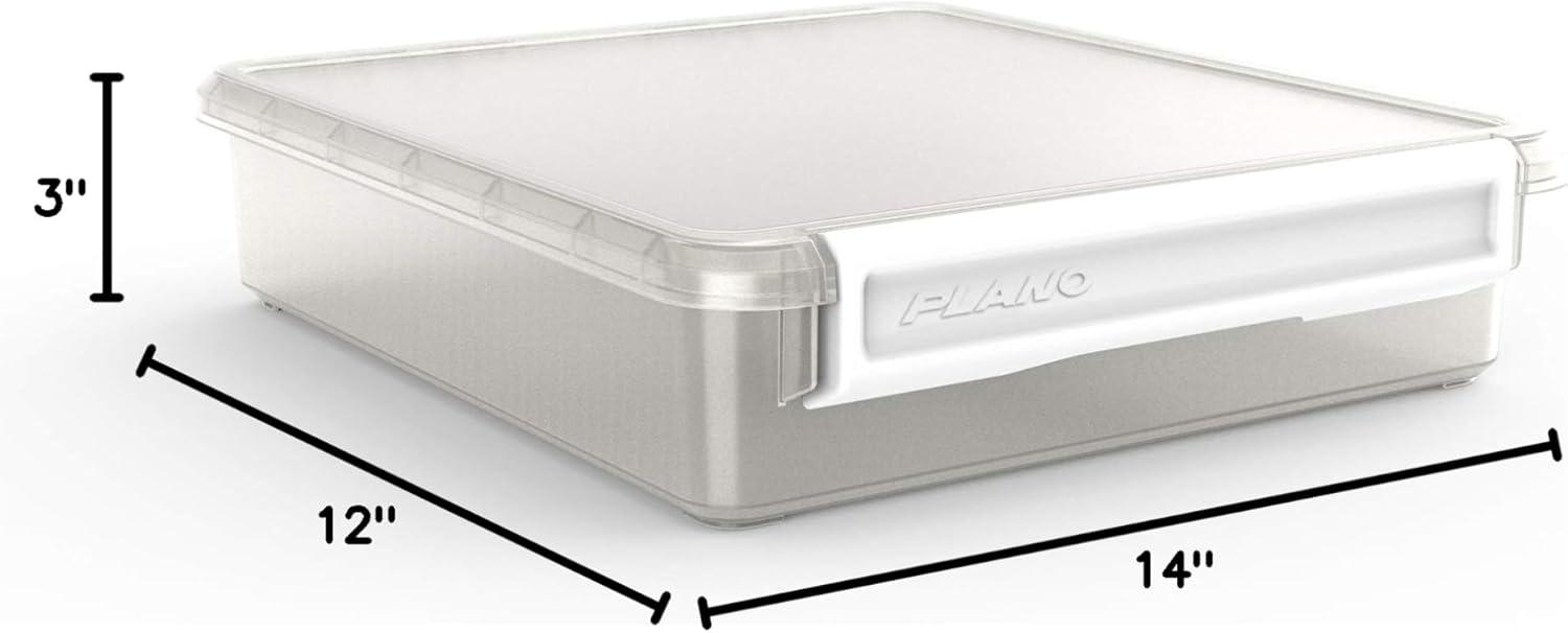 Plano Cubby Cube, Plastic Cubby Organization Box, 12" x 14" x 3.1", PLA1313