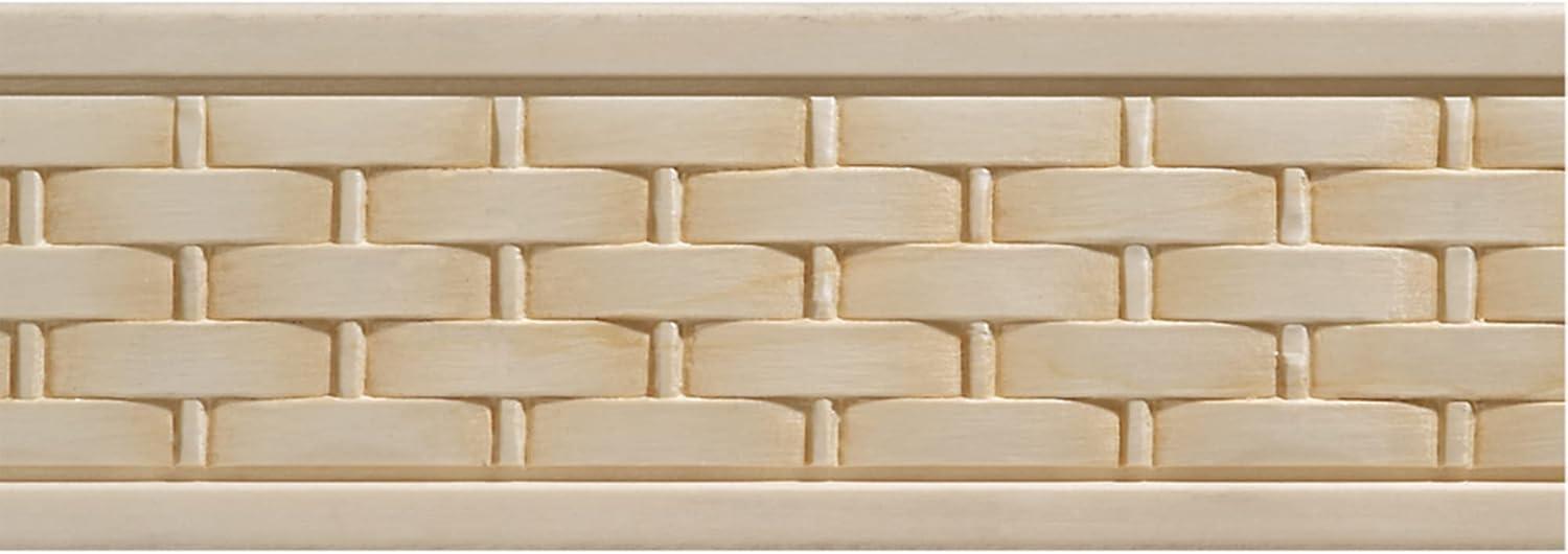 Ornamental Mouldings 47.5" x 2.5" x 0.34" Chair Rail