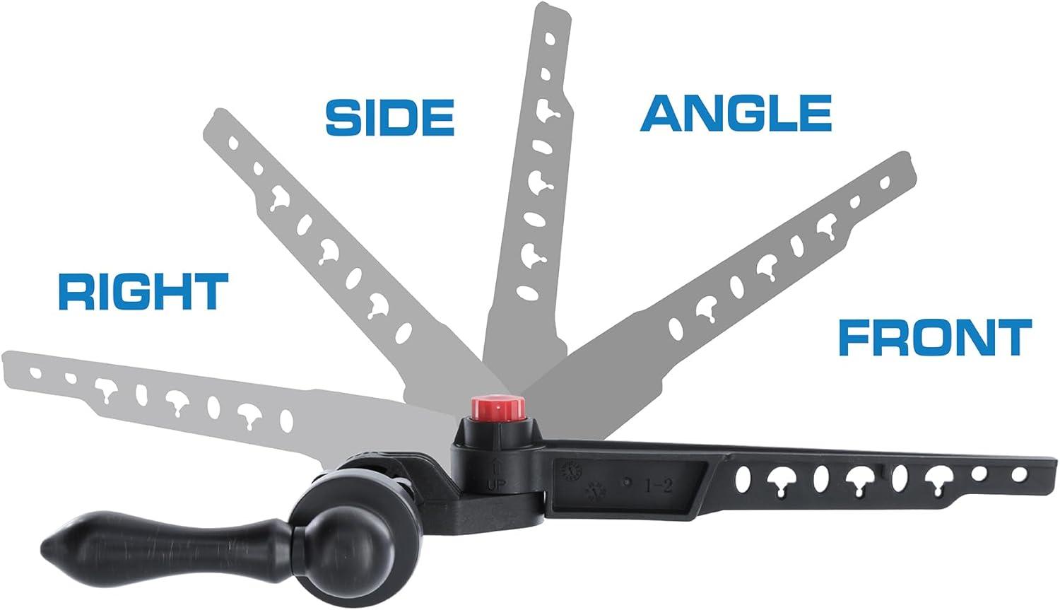 Danco 12061 Deco Toilet Tank Lever Replacement Handle with Front/Side/Angle/Side/Vertical Mount in Oil Rubbed Bronze