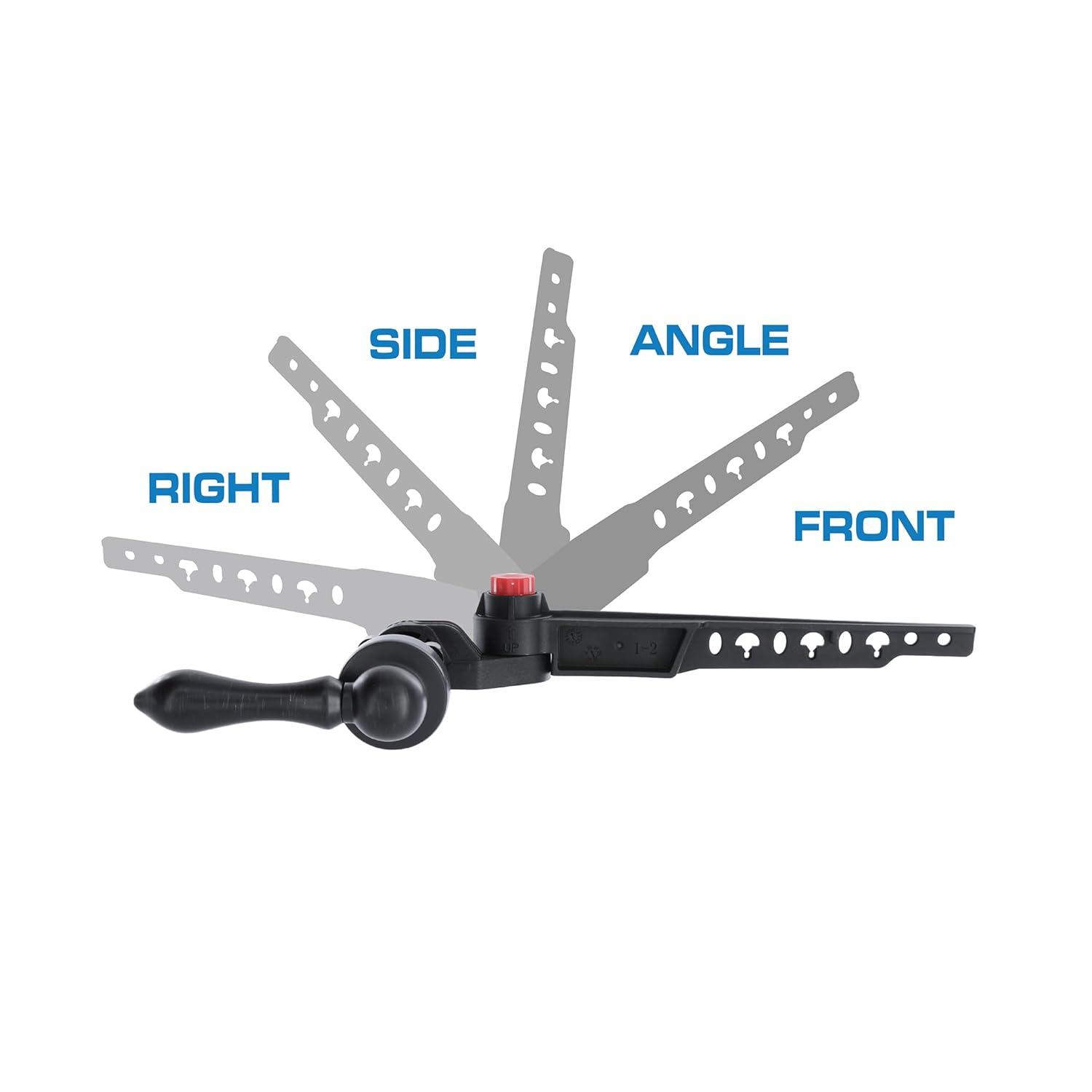 Danco 12061 Deco Toilet Tank Lever Replacement Handle with Front/Side/Angle/Side/Vertical Mount in Oil Rubbed Bronze