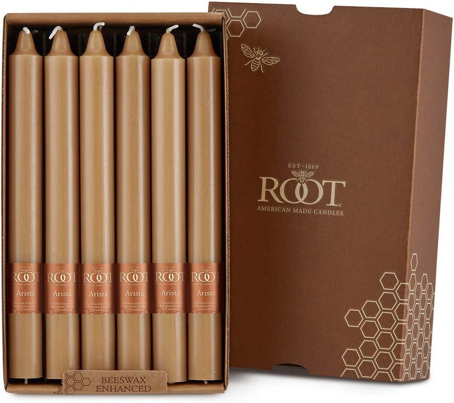 Root Candles Unscented Taper Candle (Set of 12)