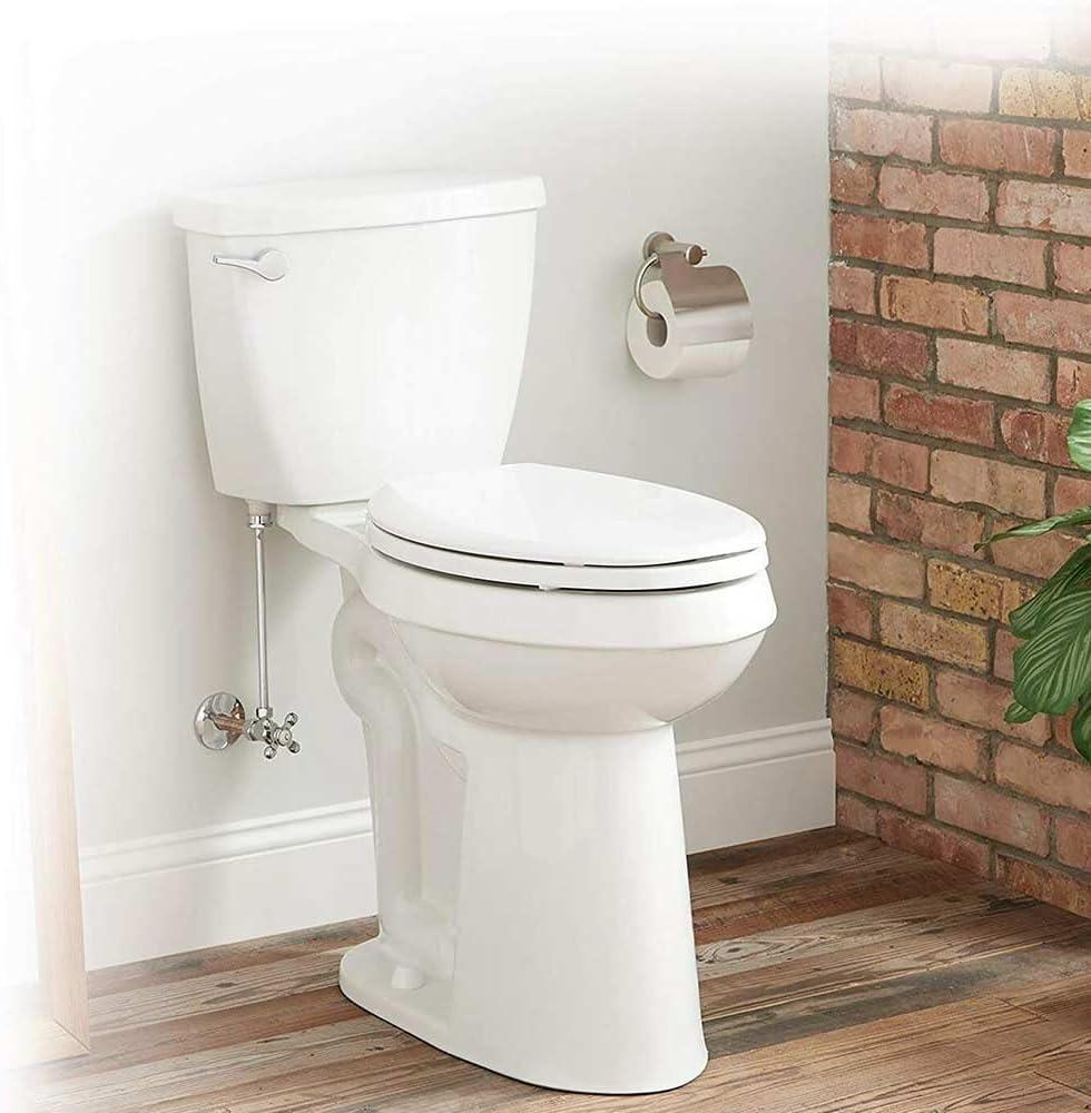 KOHLER 4636-RL-0 Cachet ReadyLatch Elongated Toilet Seat, Quiet-Close Lid and Seat, Countoured Seat, Grip-Tight Bumpers and Installation Hardware, White