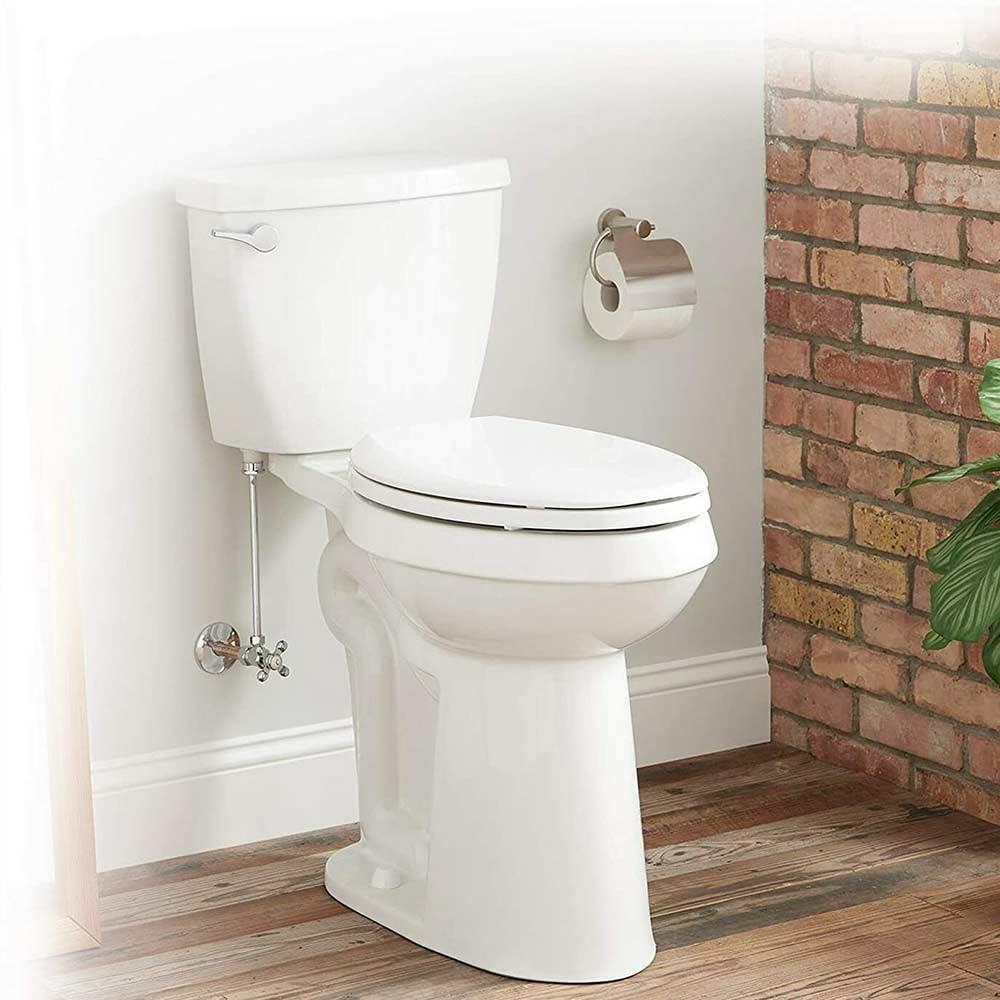KOHLER 4636-RL-0 Cachet ReadyLatch Elongated Toilet Seat, Quiet-Close Lid and Seat, Countoured Seat, Grip-Tight Bumpers and Installation Hardware, White