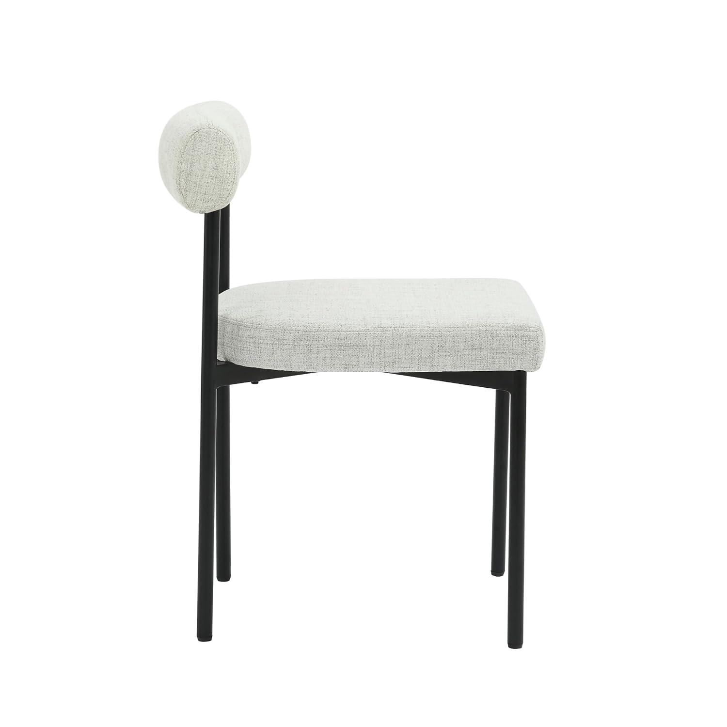 Nathan James Set of 6 Dahlia Dining Chairs Gray