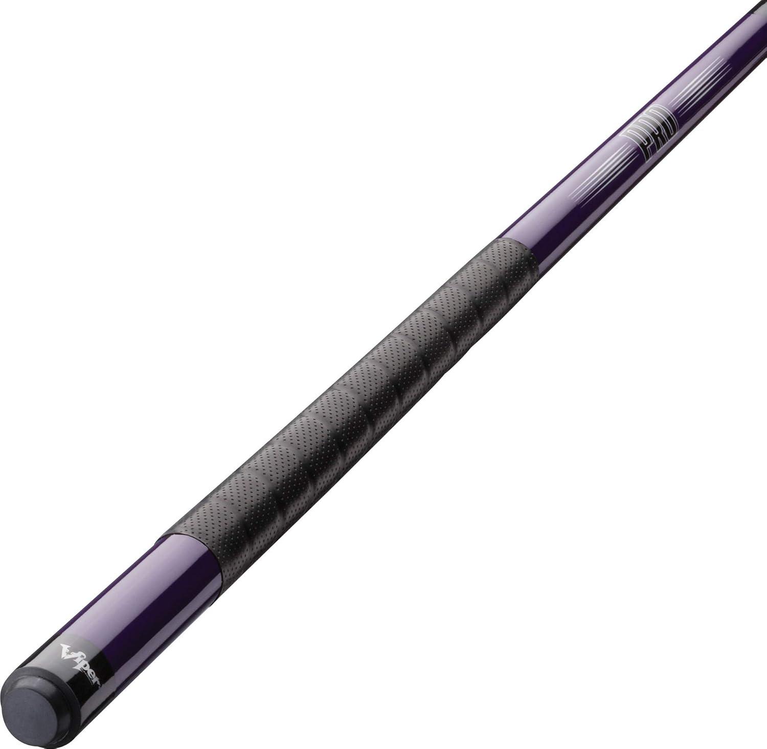 Viper Sure Grip Pro 58" Billiard/Pool Cue, 2 Piece, Purple, 19 Ounce