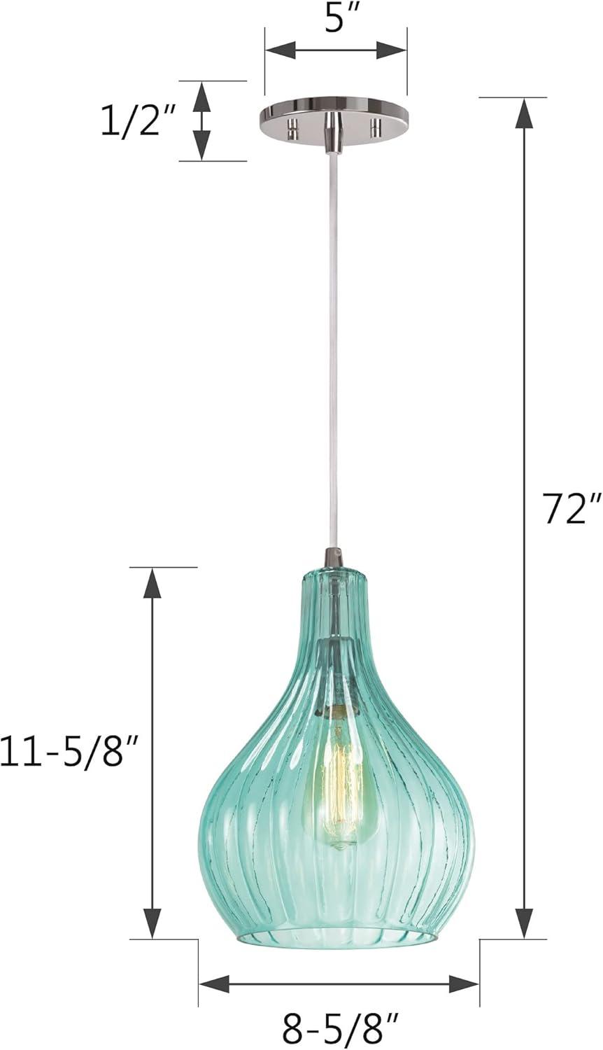 1 - Light Chrome Single Pendant