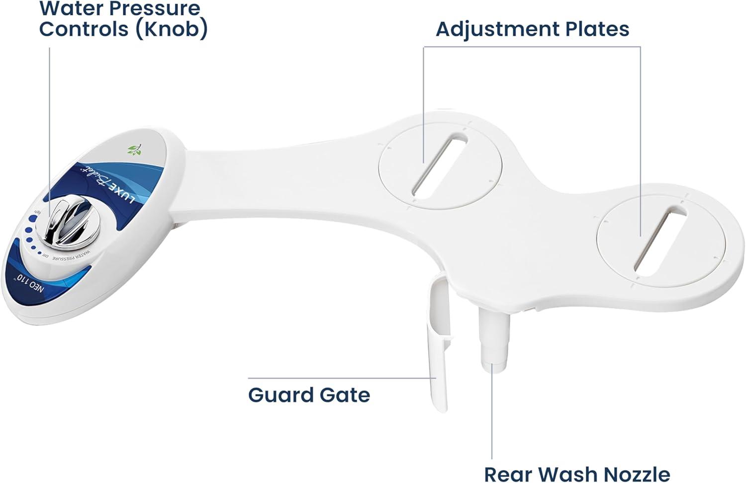 NEO 110 Mechanical Bidet Attachment Blue - LUXE Bidet