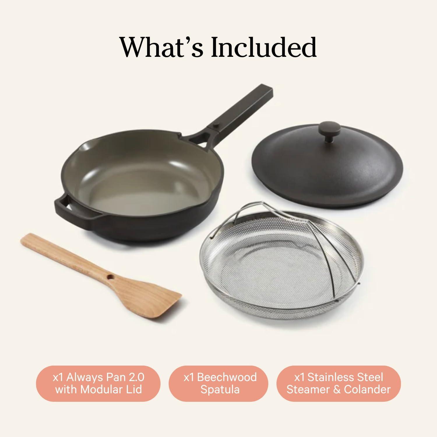 Char 10.5-Inch Nonstick Aluminum Ceramic Coated Pan Set