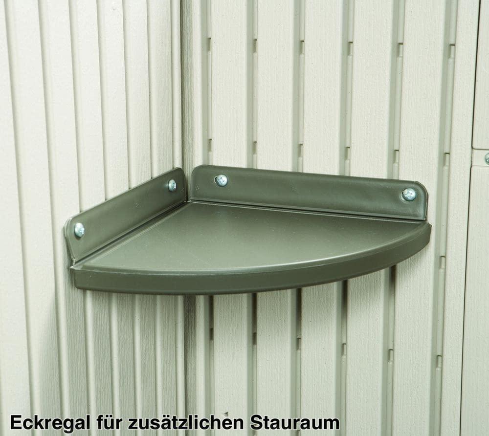 Lifetime Lifetime 7 Ft. x 4.5 Ft. High-Density Polyethylene (Plastic) Outdoor Storage Shed with Steel-Reinforced Construction