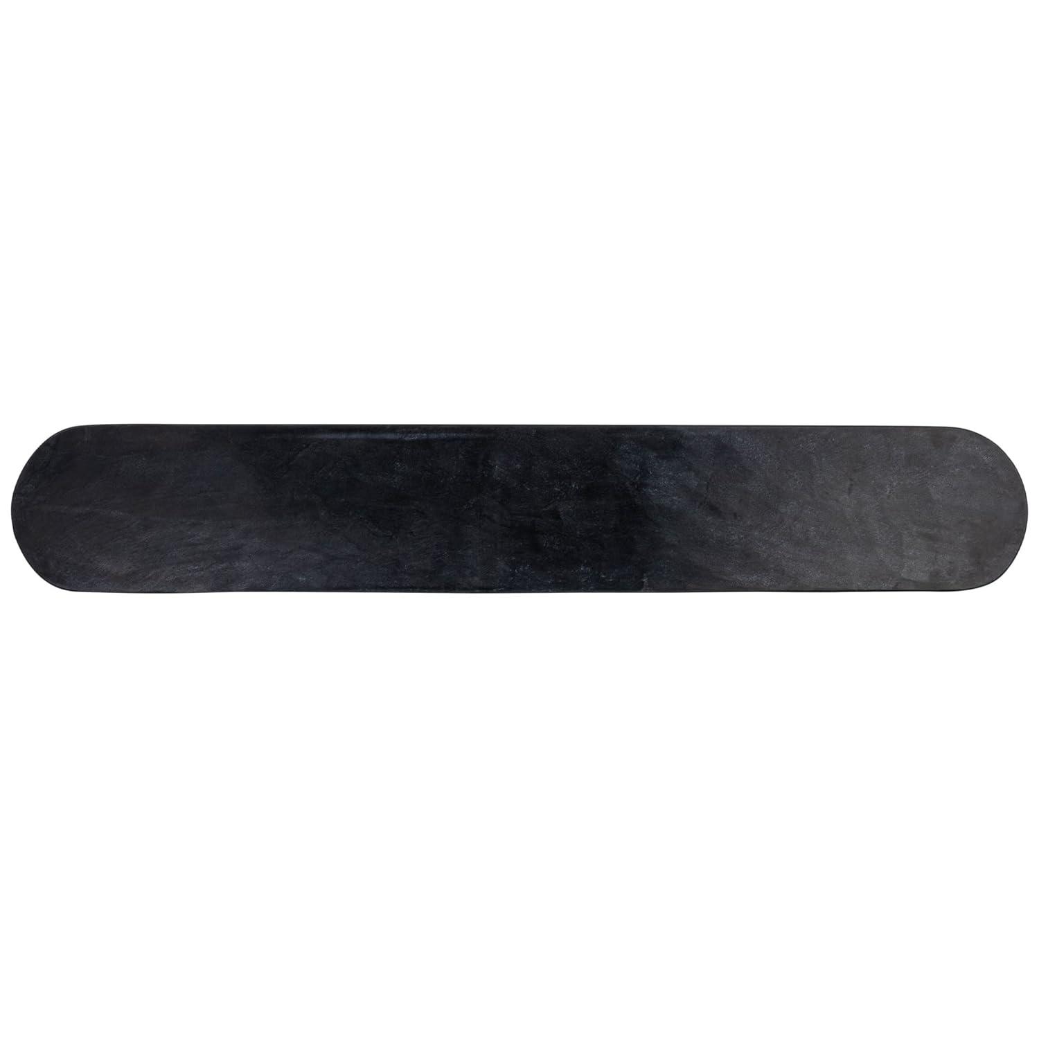 Bloomingville Oval Marble Serving Board, Black