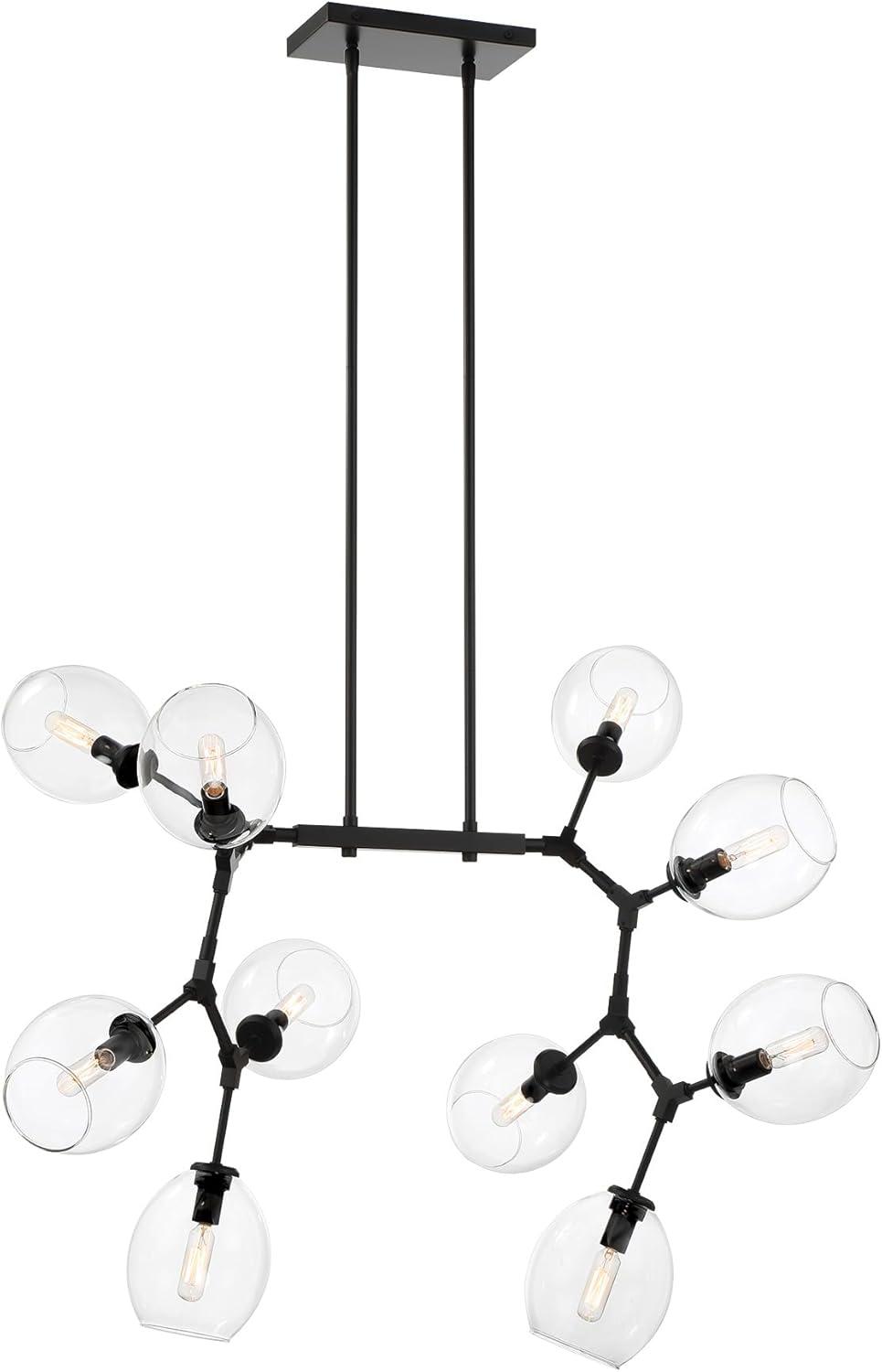 George Kovacs Lighting Nexpo 1 - Light Chandelier in  Matte Black