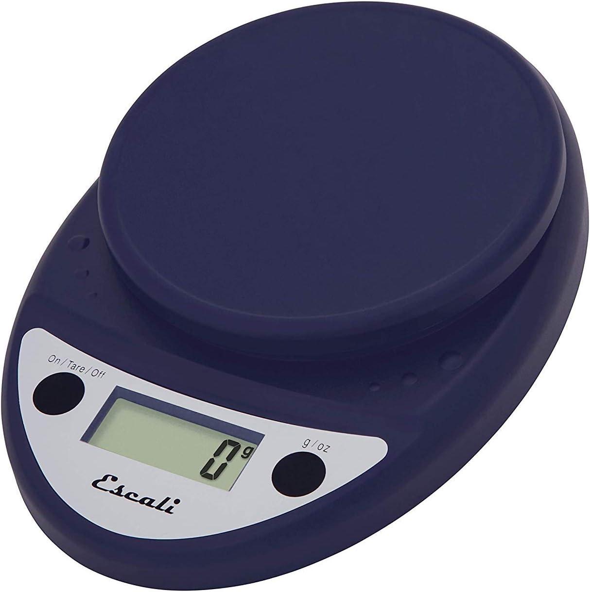 Royal Blue Digital Kitchen Scale with LCD Display