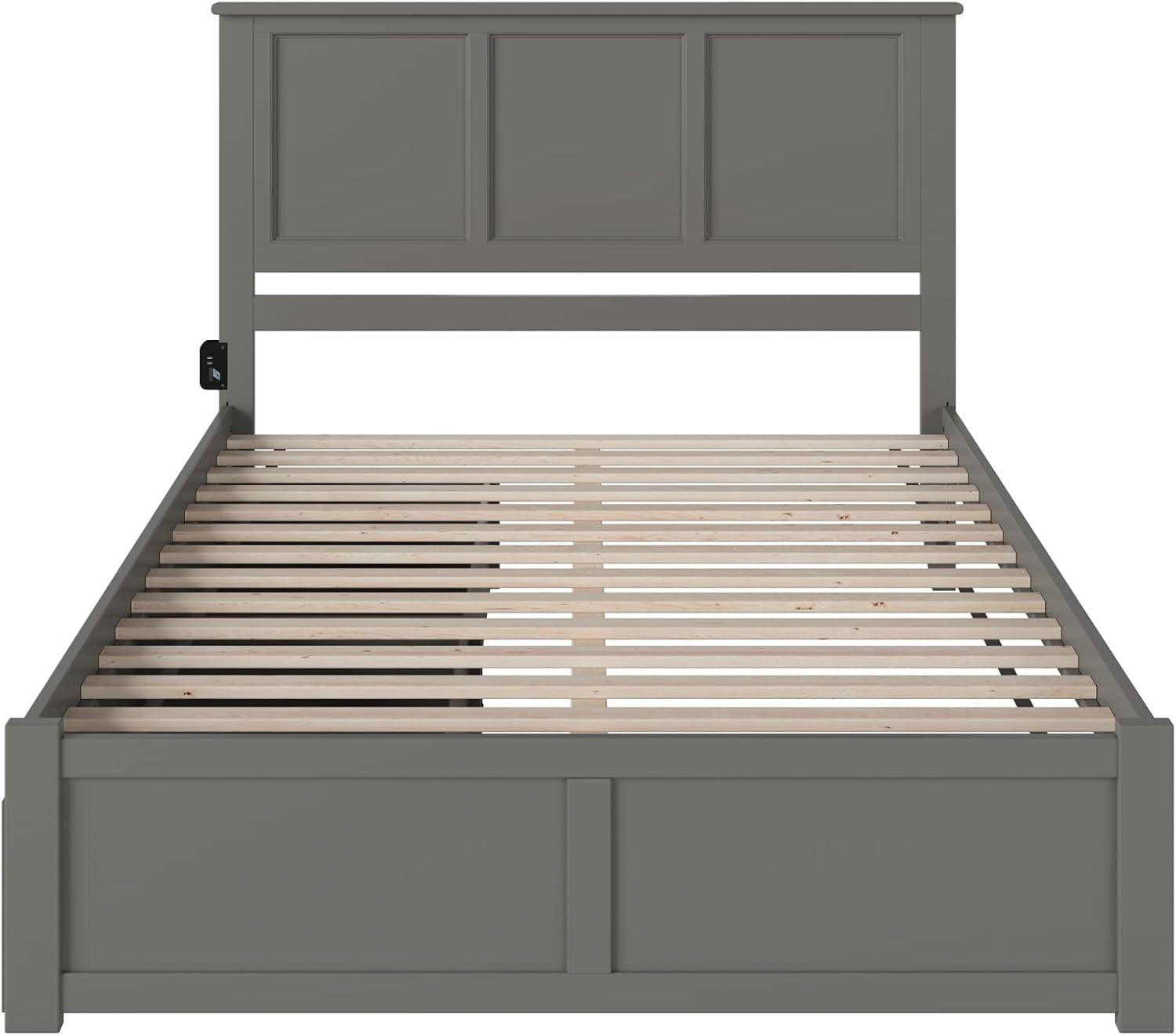 Madison Solid Wood Platform Storage Bed