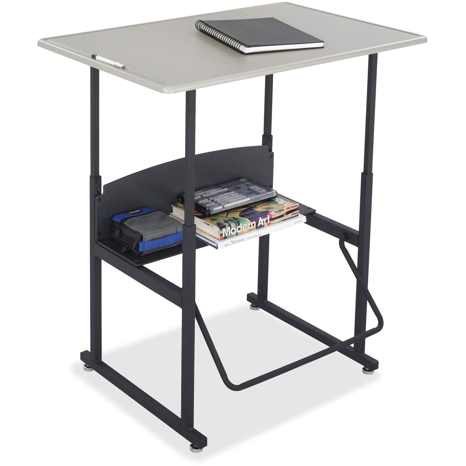 Safco Products Company AlphaBetter® Metal Adjustable Height Open Front Desk