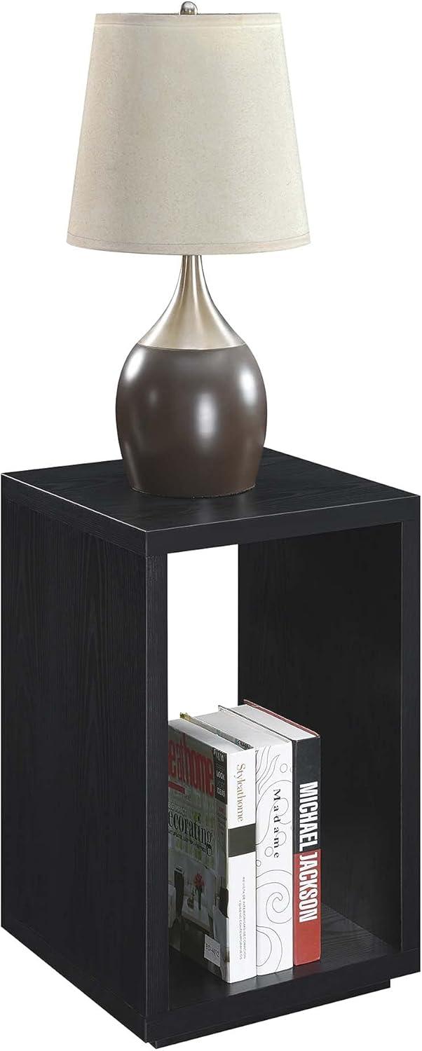 Convenience Concepts Northfield Admiral End Table with Shelf, Black