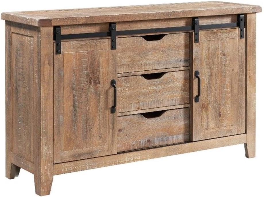 Highland 60" Sideboard with 2 Cabinets and 3 Drawers, Sandwich