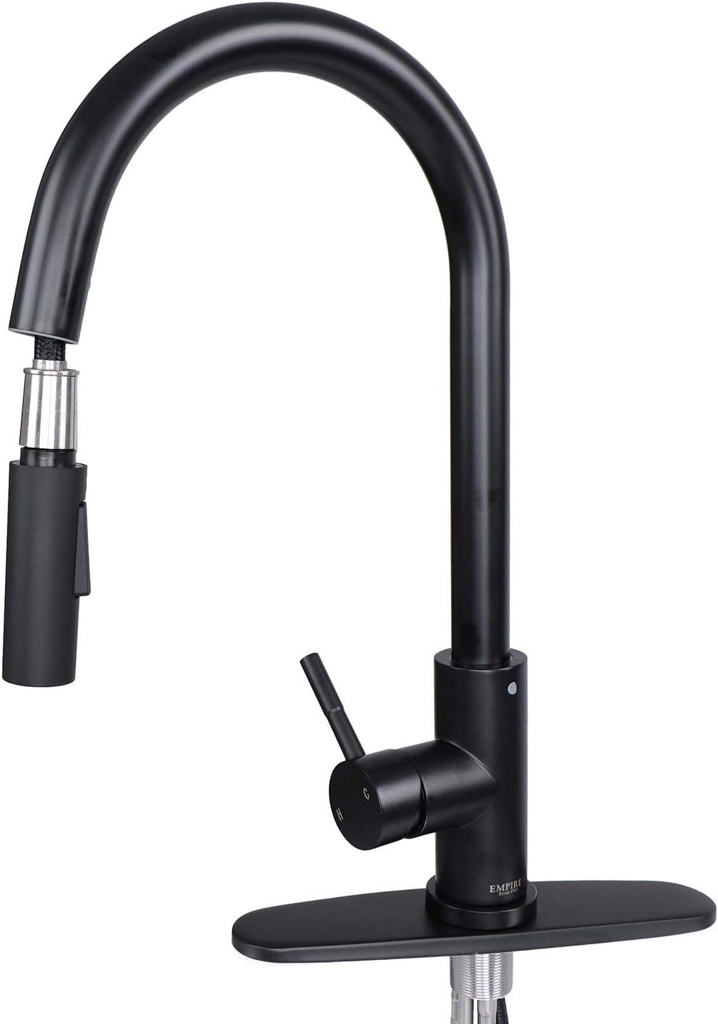 Empire Brass SL4000BMT-A Faucet Single Handle Black