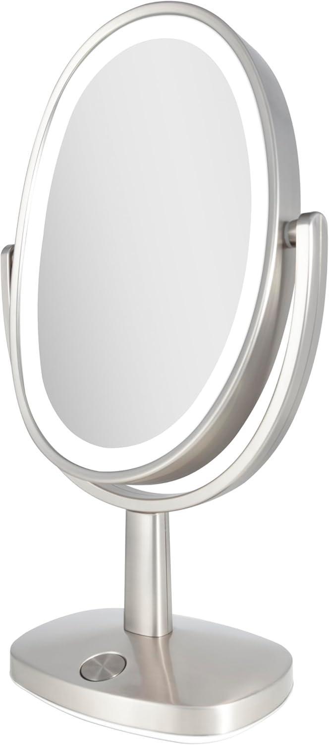 Zadro Newport LED Lighted Makeup Mirrors w/ Magnification & Touch Pad