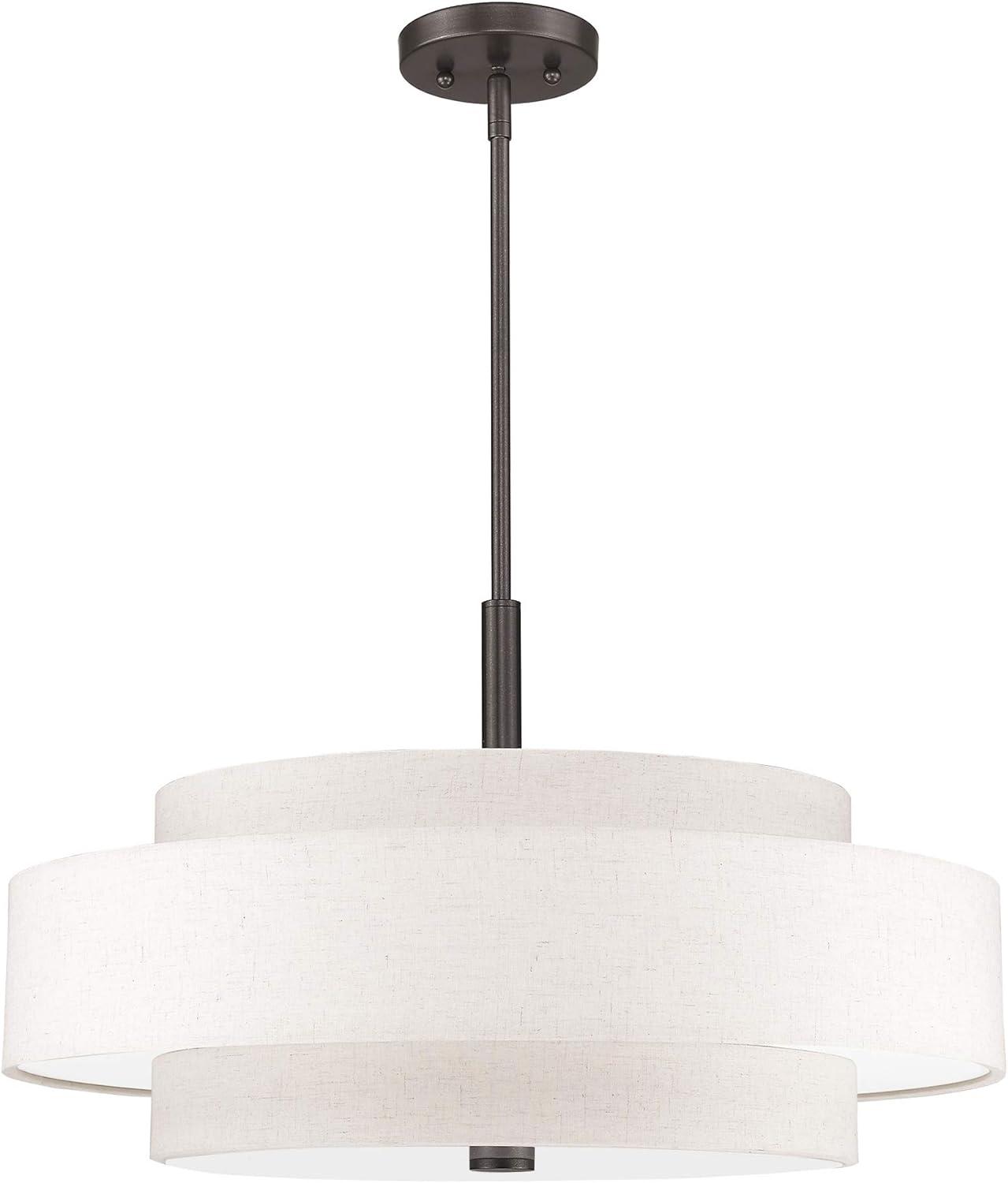 Livex Lighting Monroe 5 - Light Pendant in  English Bronze