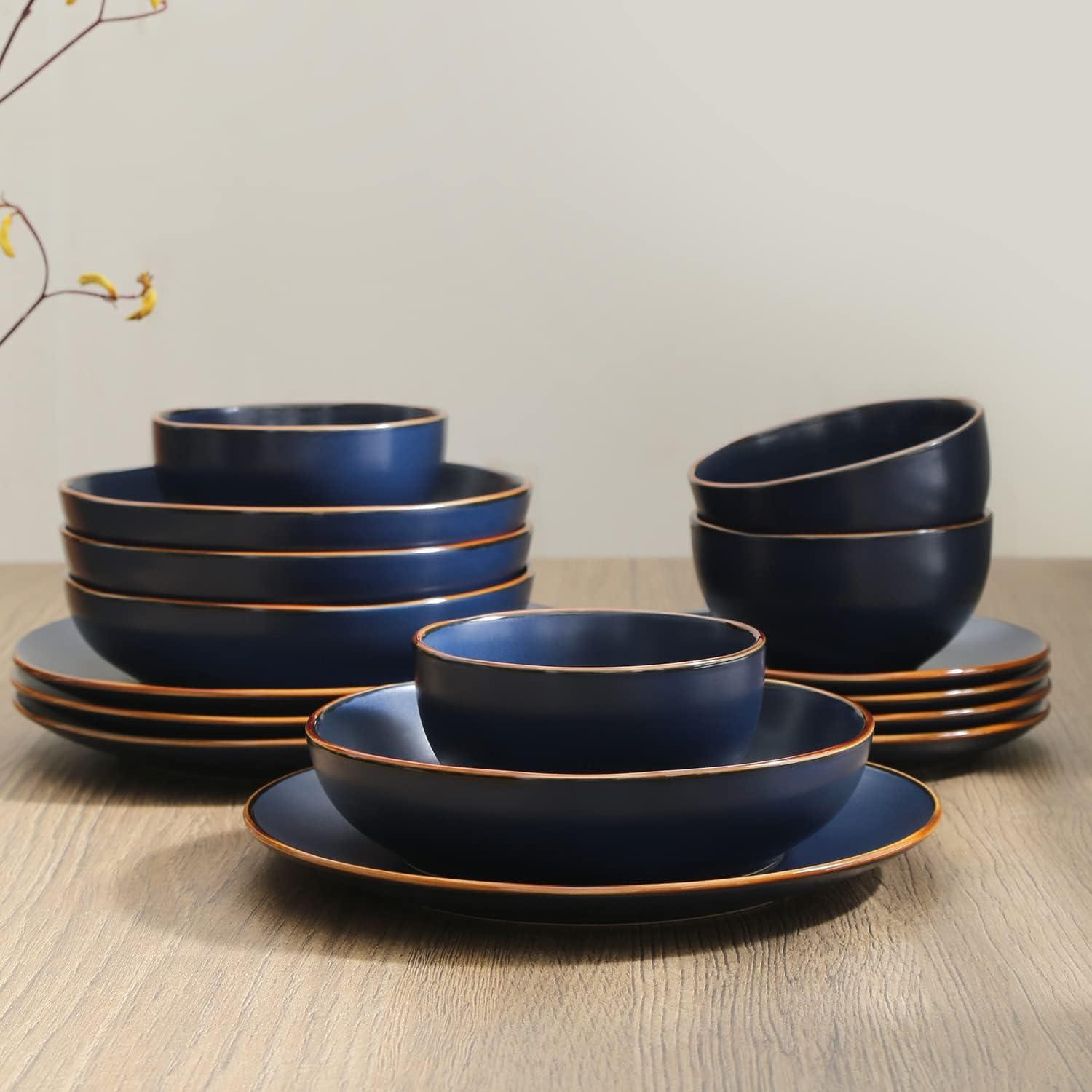 Brasa 16-Piece Dinnerware Set Stoneware