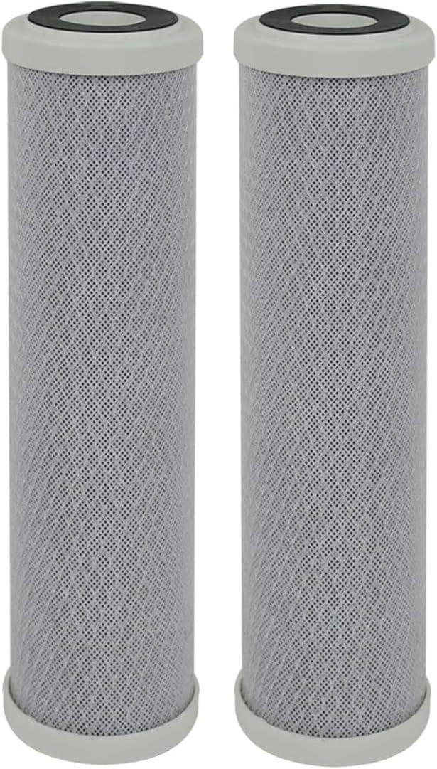 Gray Carbon Block Water Filter Cartridges Set