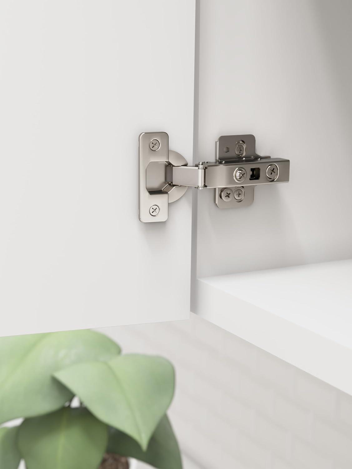 Full Overlay Frameless Soft Close Euro Concealed Cabinet Hinge - 1 Pair