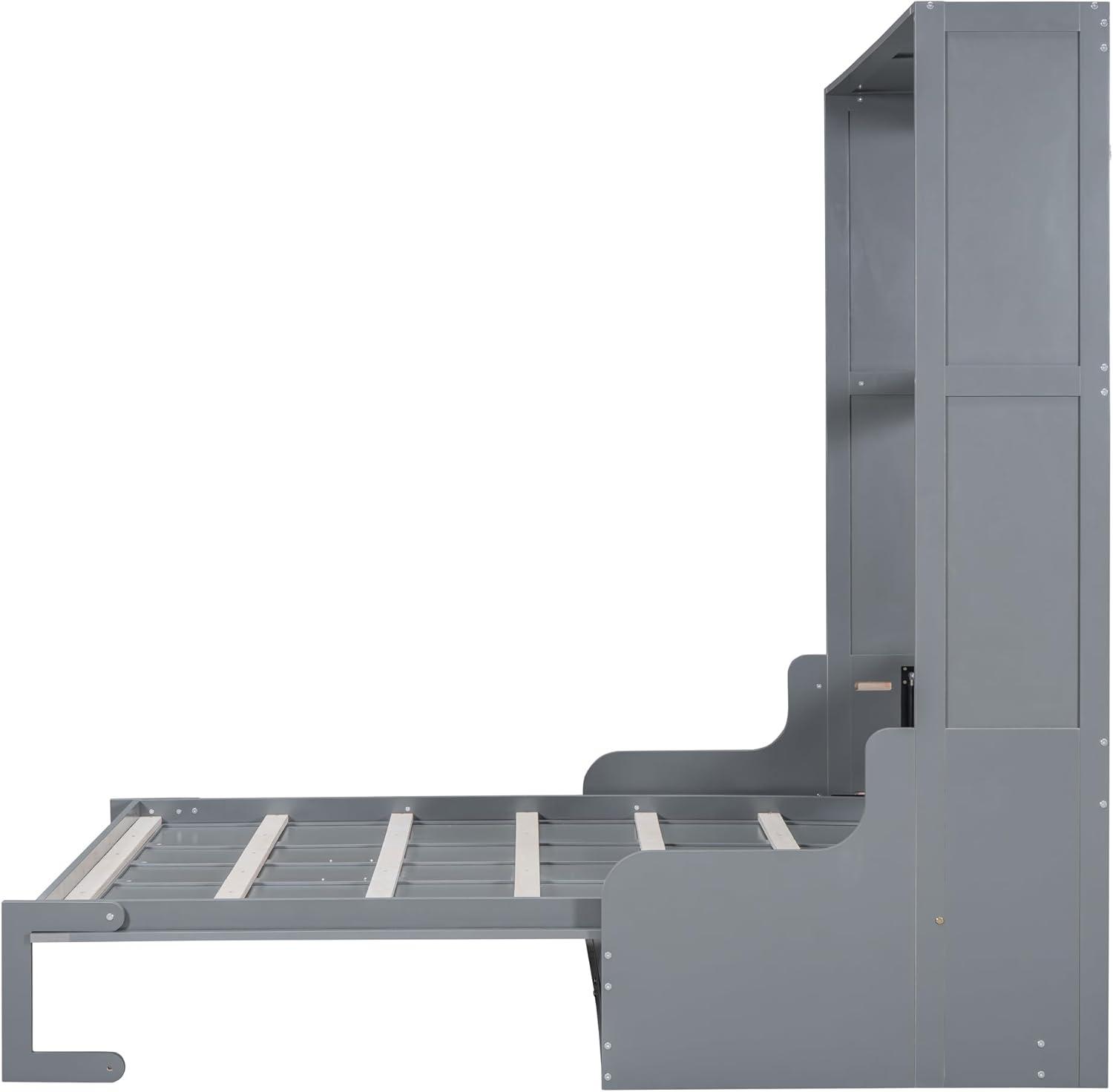 HLILish Queen Size Murphy Bed Wall Bed With Cushion