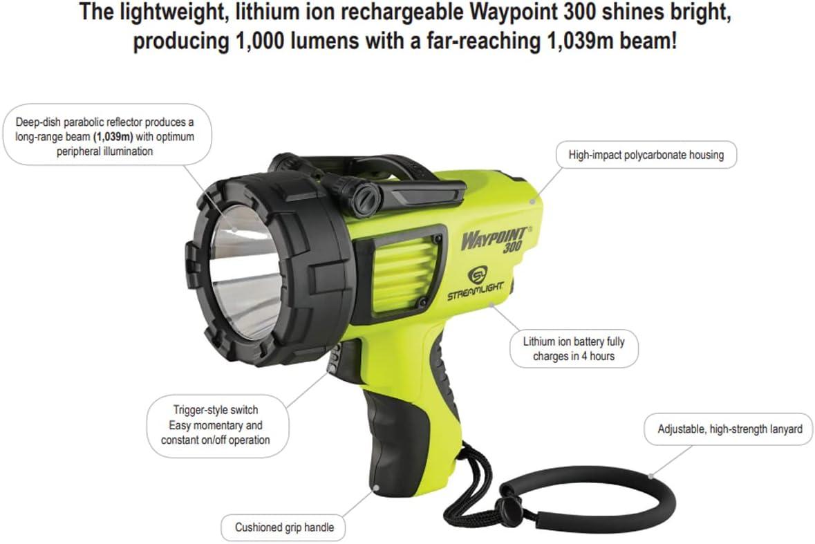 Streamlight 44910 Waypoint Pistol Grip Spotlight (Yellow)