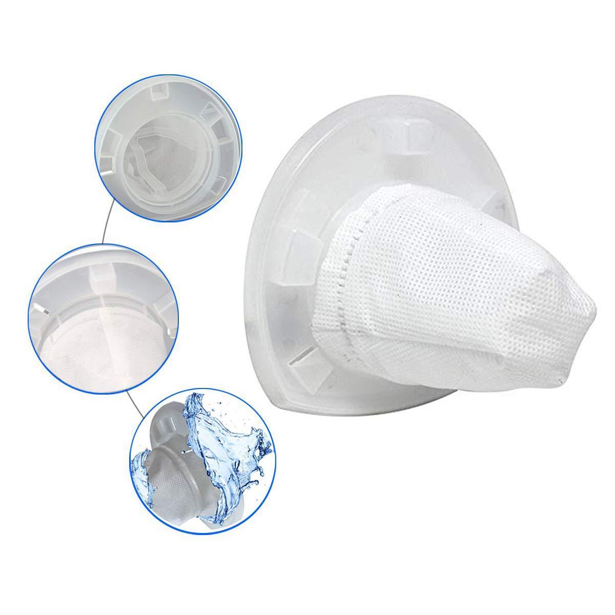 6 Pack Replacement Filter Compatible with Black & Decker Hand Vacuum Cordless Vacuum VF110 CHV1410L, CHV1410, CHV9610, CHV1210, CHV1410B, CHV1510, BDH2000L