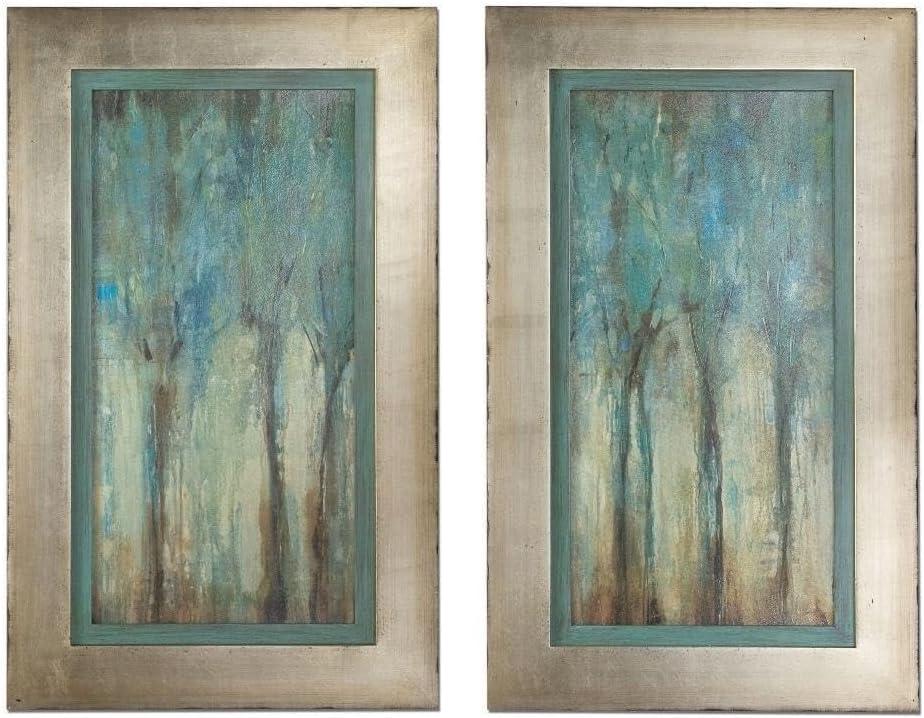 Whispering Wind Rustic Multicolor Framed Art Set