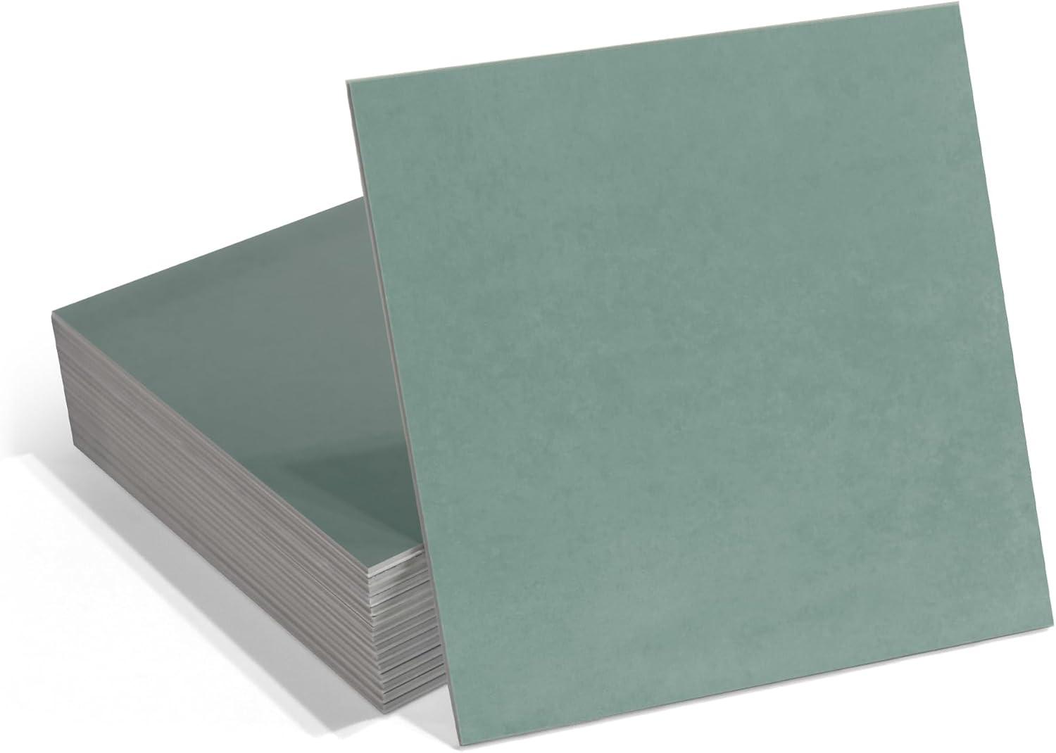 Sunwings 9'' x 9'' x 4mm SPC Peel & Stick Floor Tile Luxury Vinyl Flooring