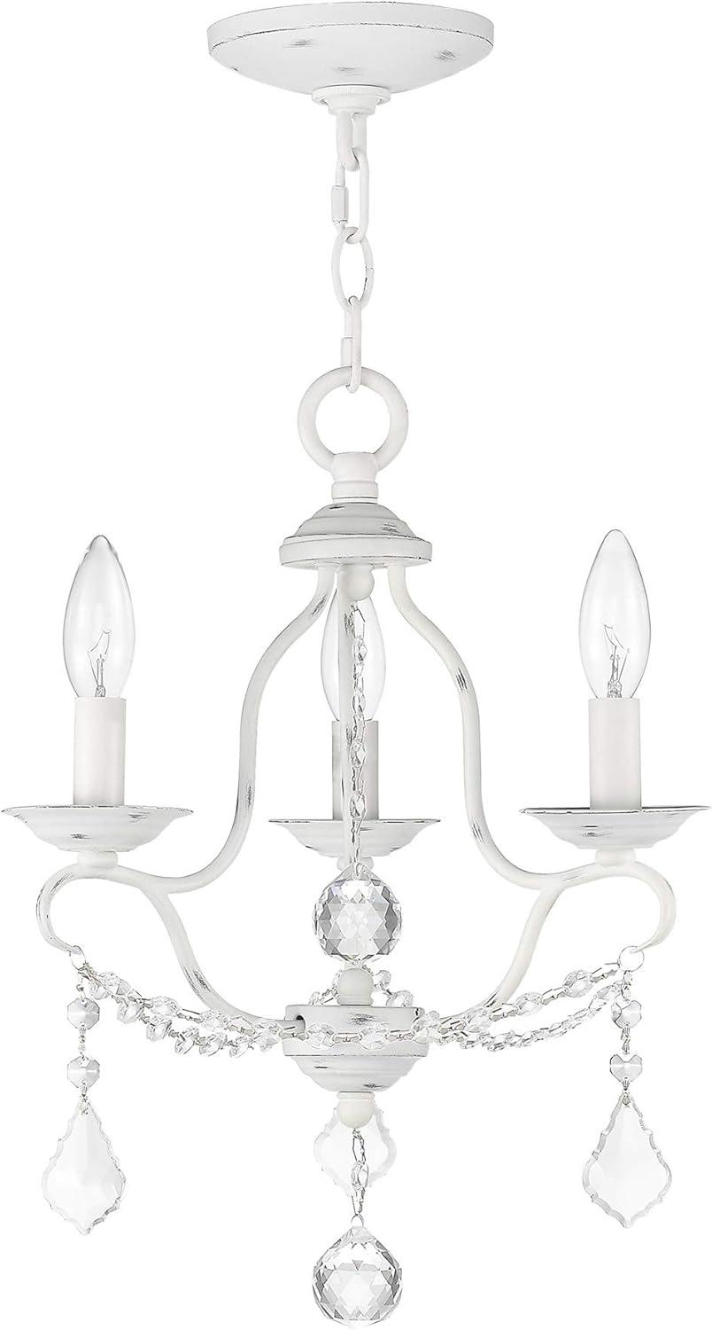 Livex Lighting - Chesterfield - 3 Light Mini Chandelier in French Country Style