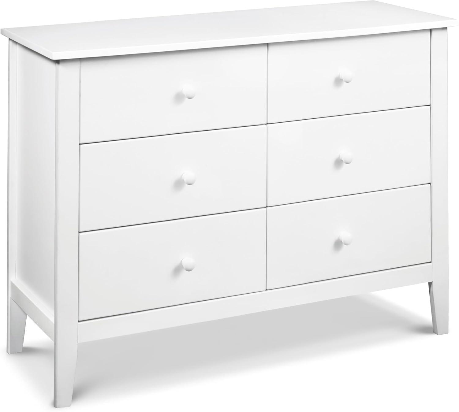 Morgan 6 Drawer 19" W Double Dresser