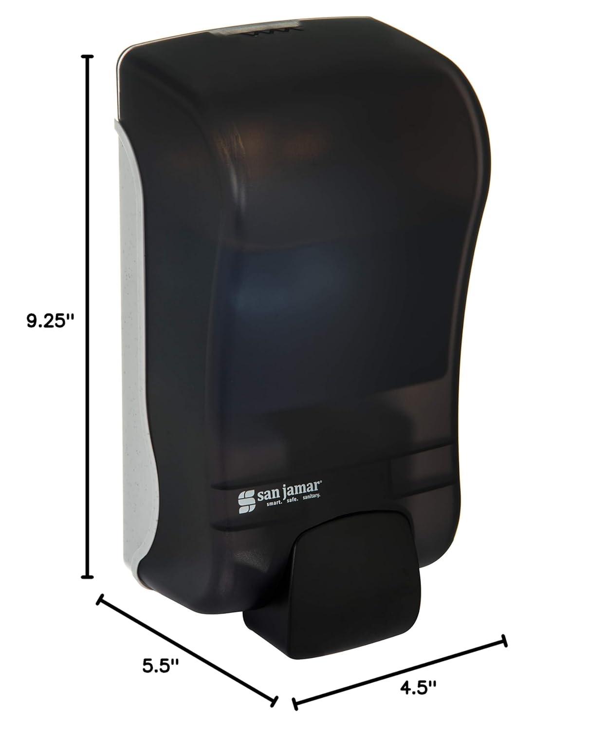 Black Pearl 1300 mL Manual Foam Soap Dispenser