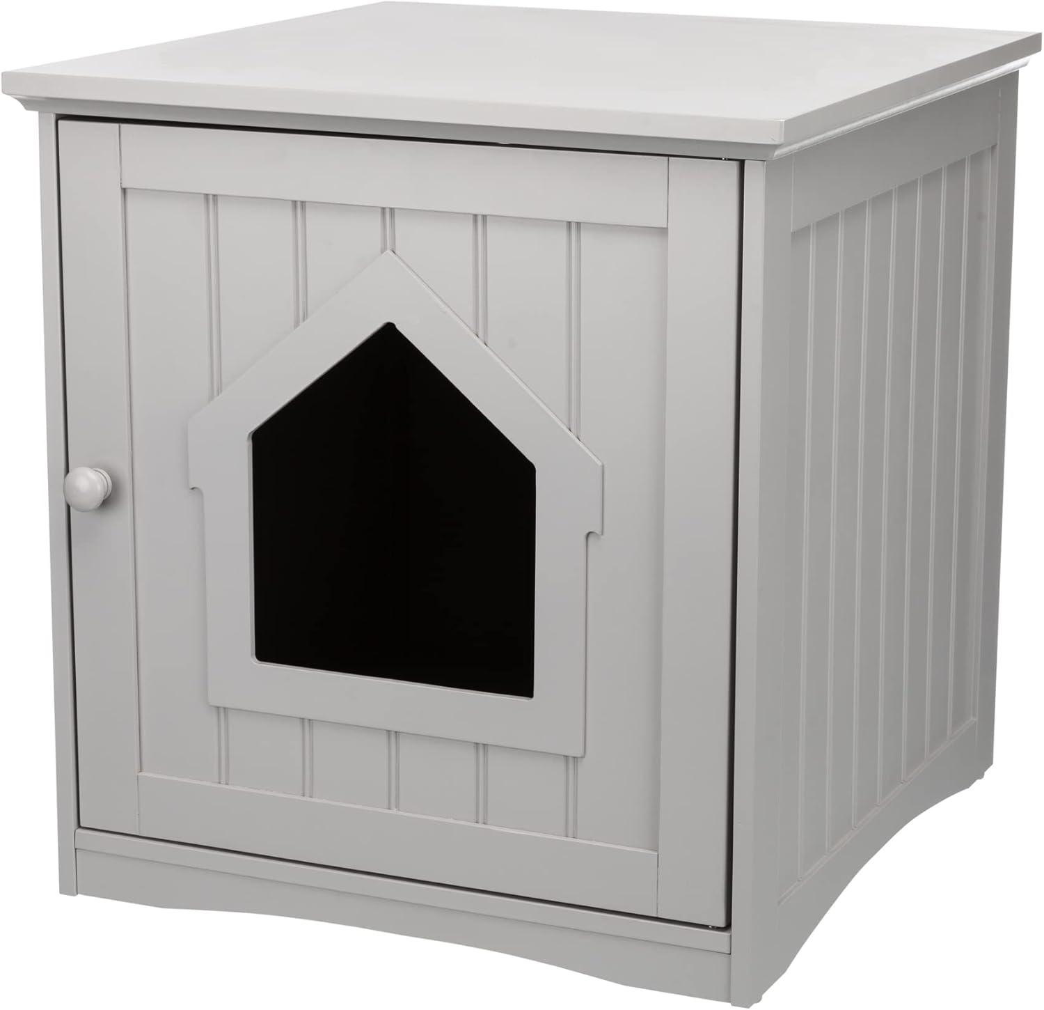 TRIXIE Small Cat Litter Box Enclosure Hide Litter Indoor Cat Home Cat Furniture Accent Table