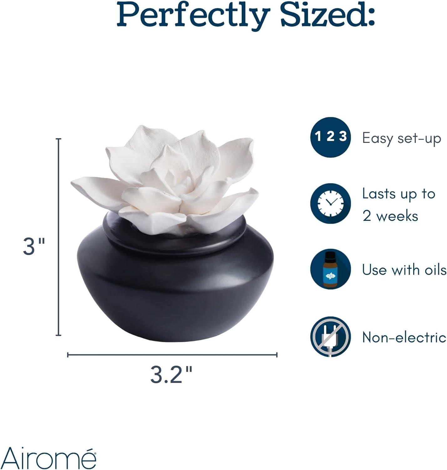 Airomé Porcelain Passive Diffuser, Gardenia