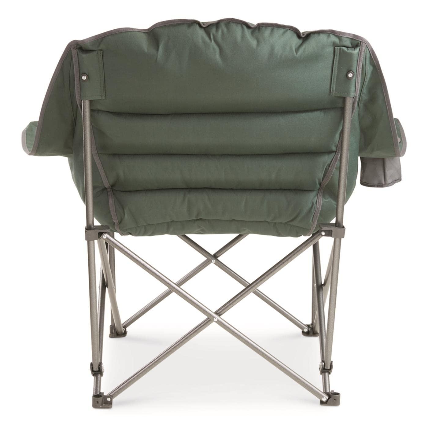 Guide Gear Oversized XL Comfort Padded Camping Chair, 400-lb. Capacity.