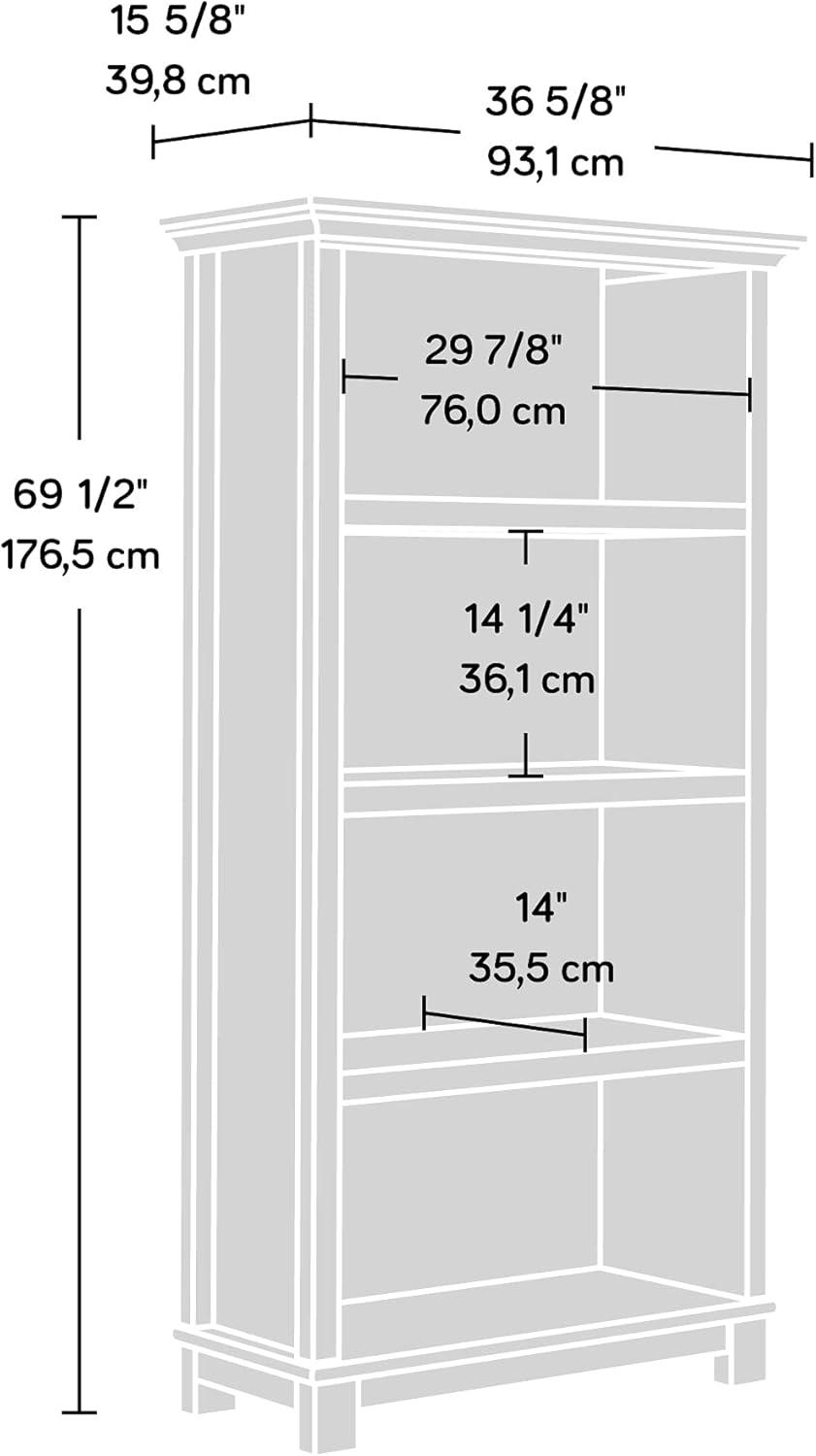 Sauder Garden Villa Tall Bookcase, Orchard Oak Finish