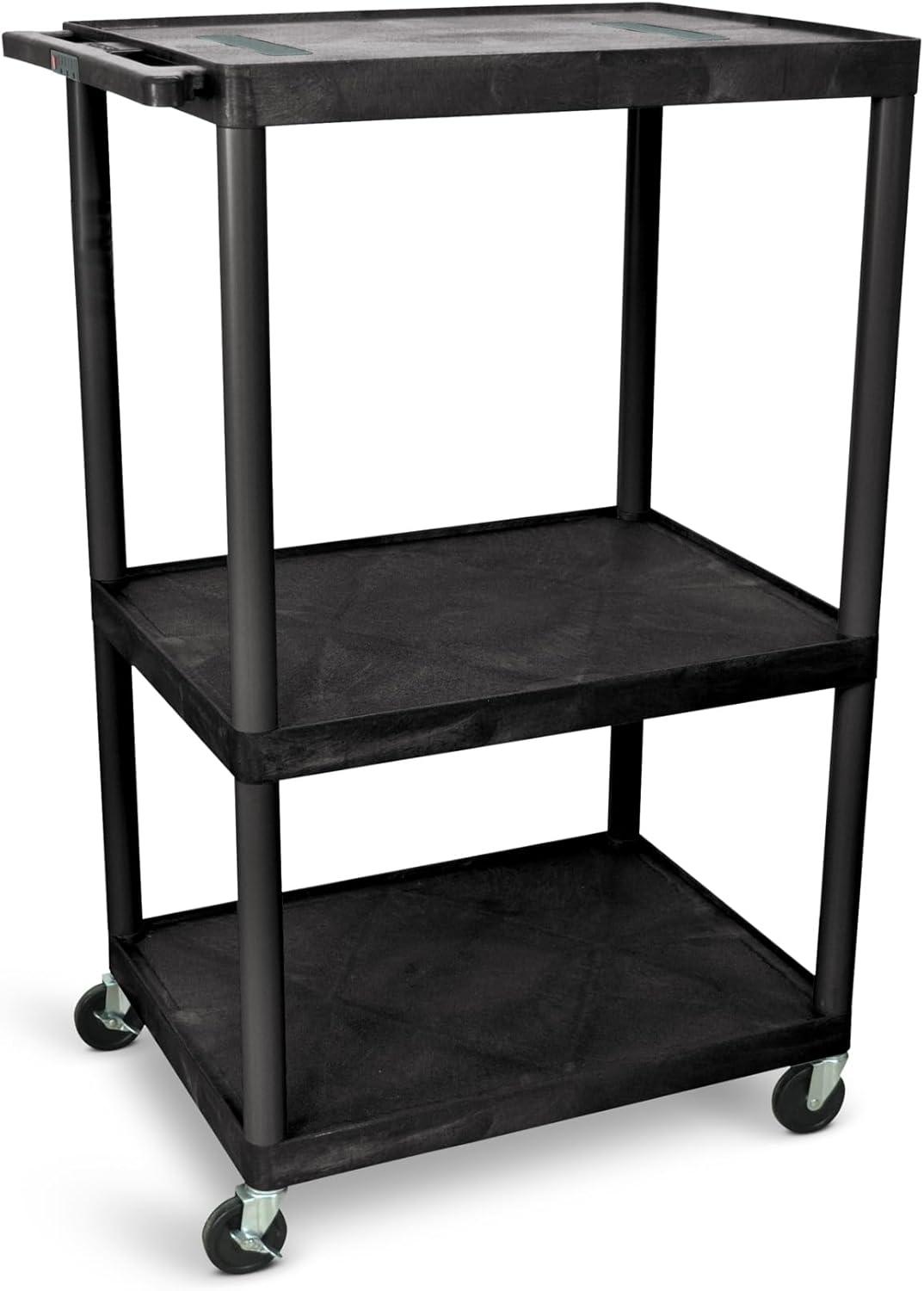 Tuffy Open Shelf Endura Video AV Cart