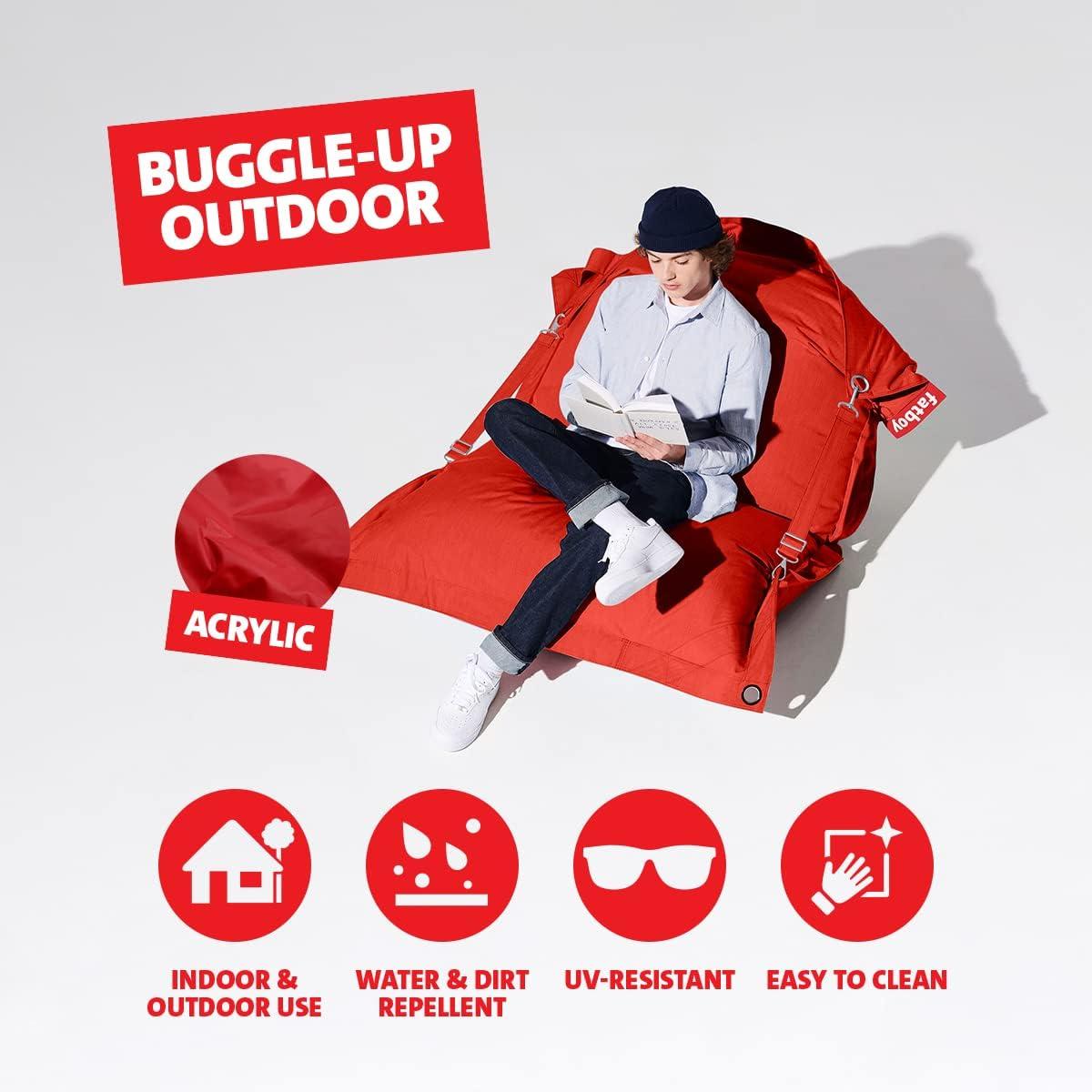 Buggle-Up Extra Large Sunbrella Outdoor Friendly Bean Bag Chair & Lounger