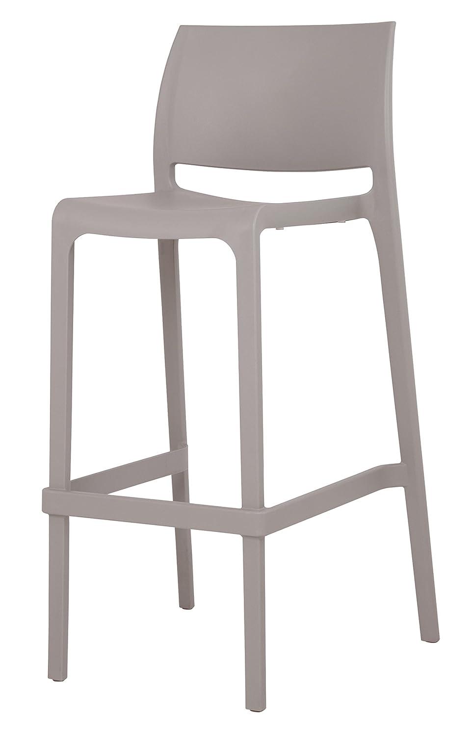2pc Sensilla Stackable Counter Stools - Gray - Lagoon