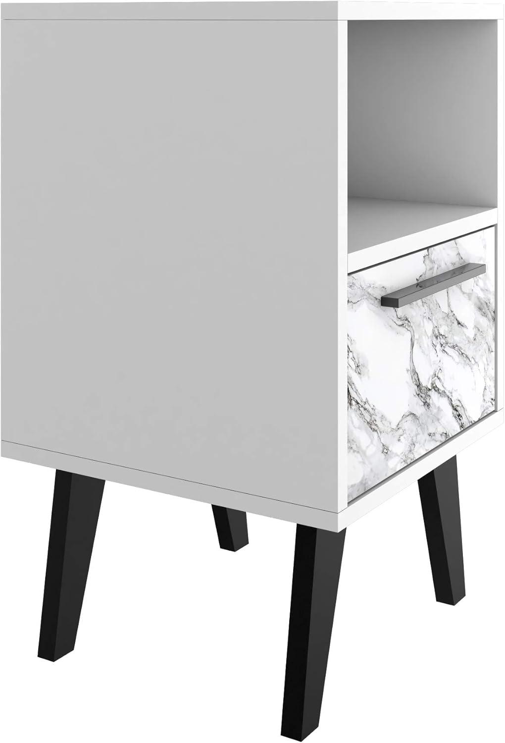 Mid-Century- Modern Amsterdam Nightstand 1.0 with 1 Shelf