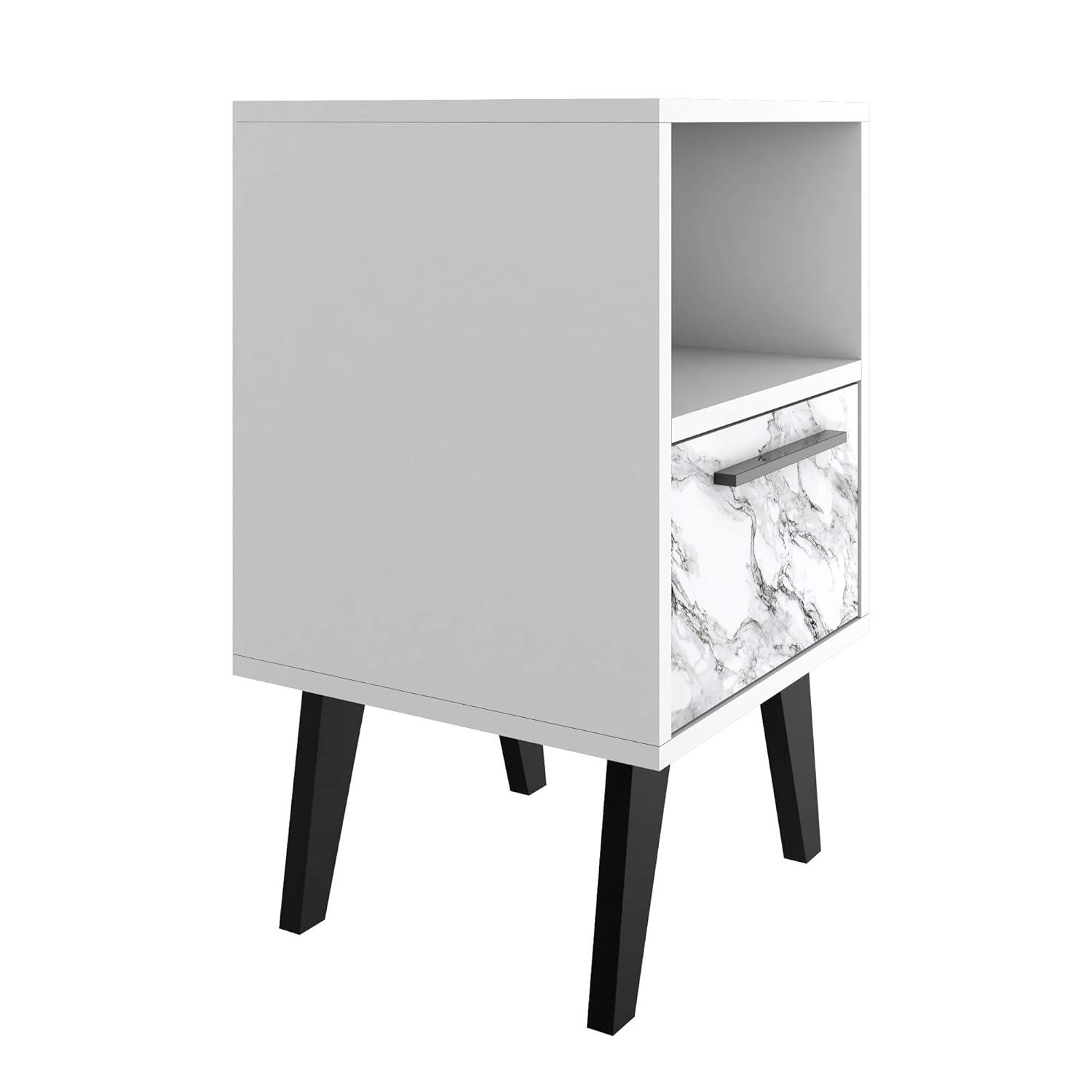 Mid-Century- Modern Amsterdam Nightstand 1.0 with 1 Shelf