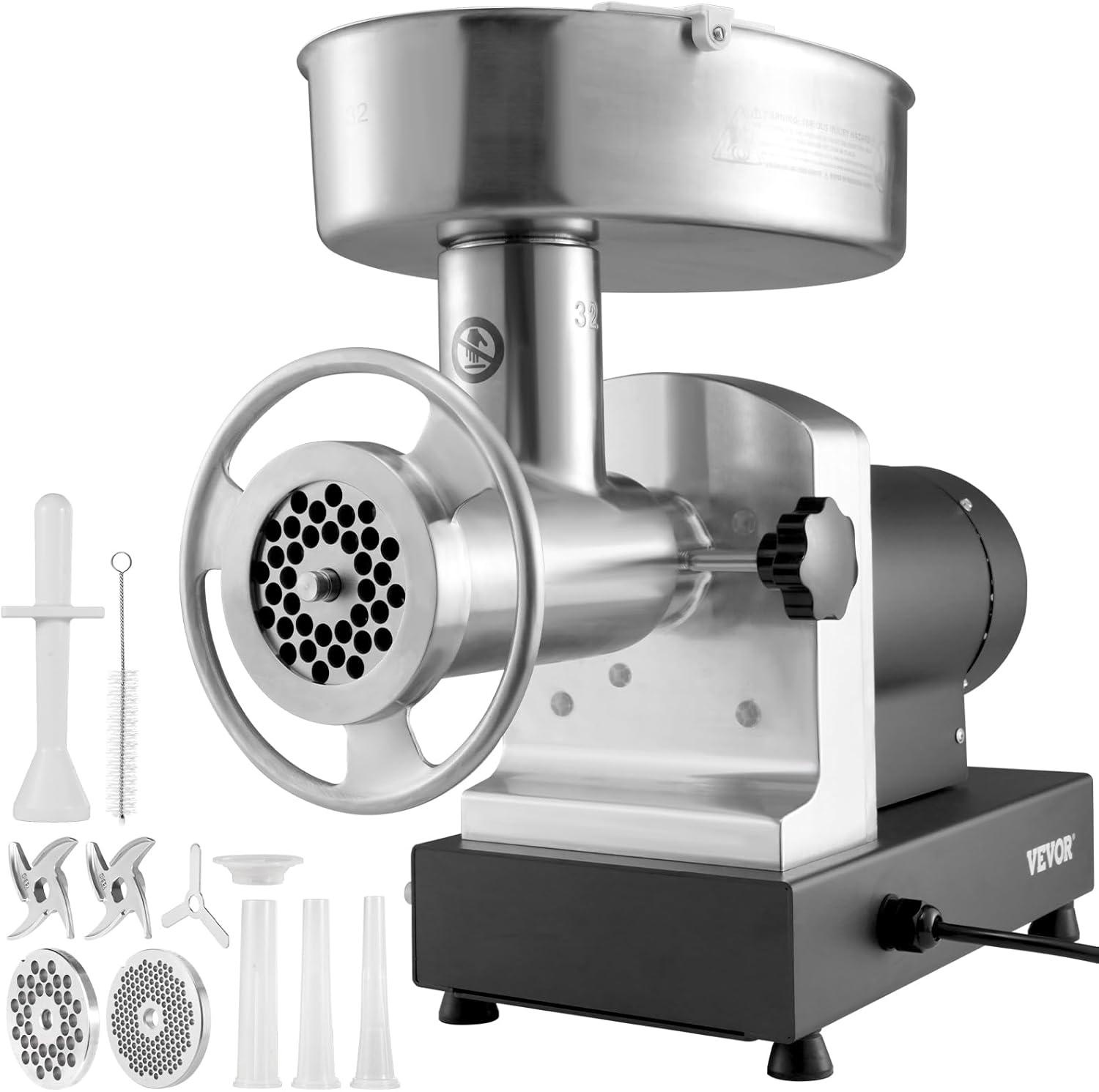 VEVOR Steel Metal Electric Meat Grinder