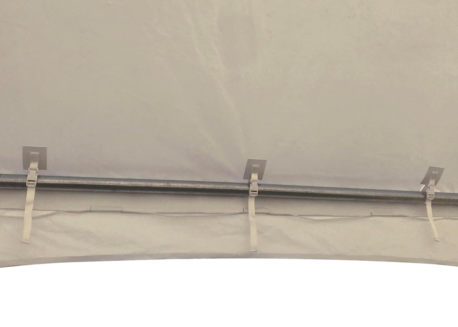 Party Tents Direct Weekender High Peak Frame Party Tent, White, 20 ft x 20 ft