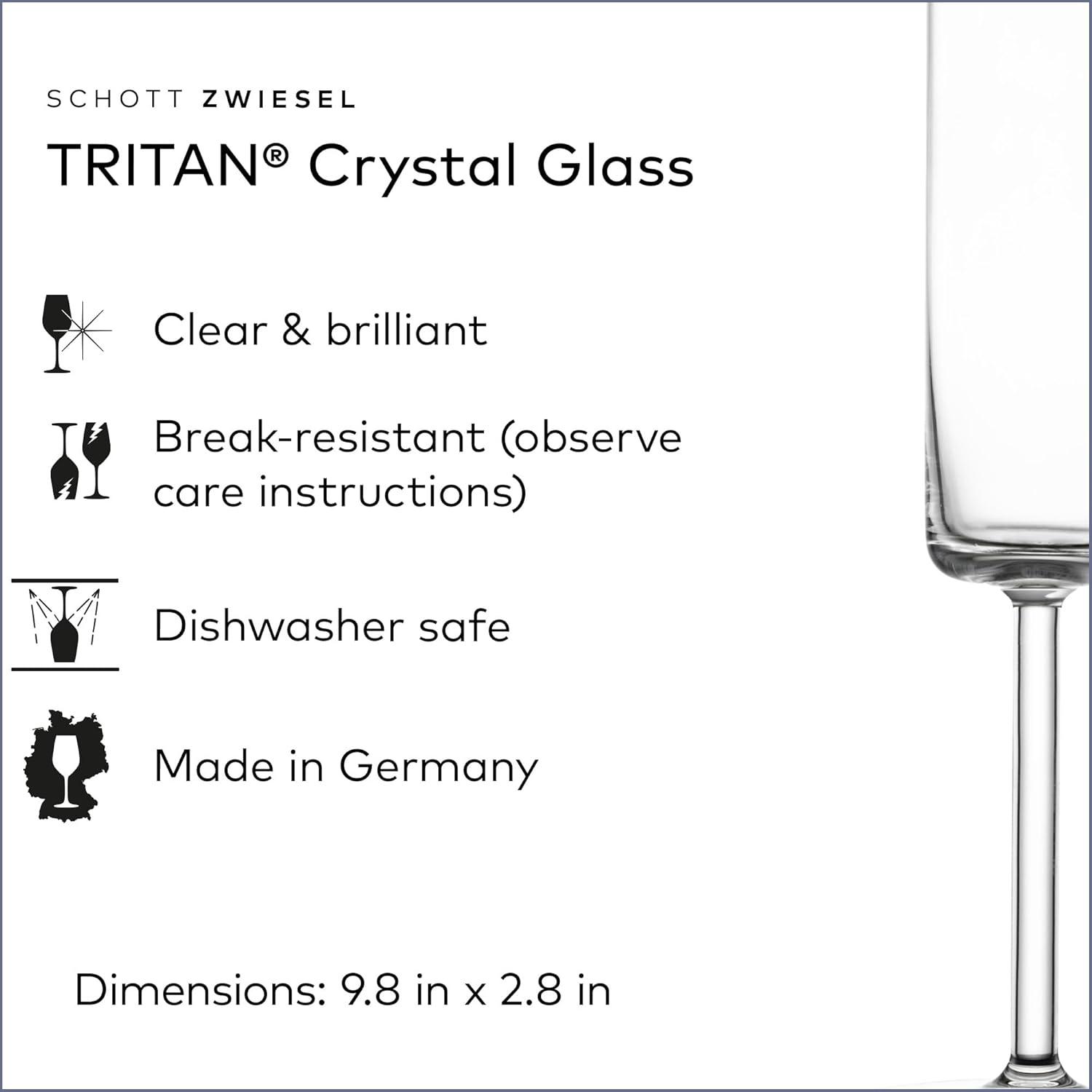 Modo 5.5 oz. Crystal Flute