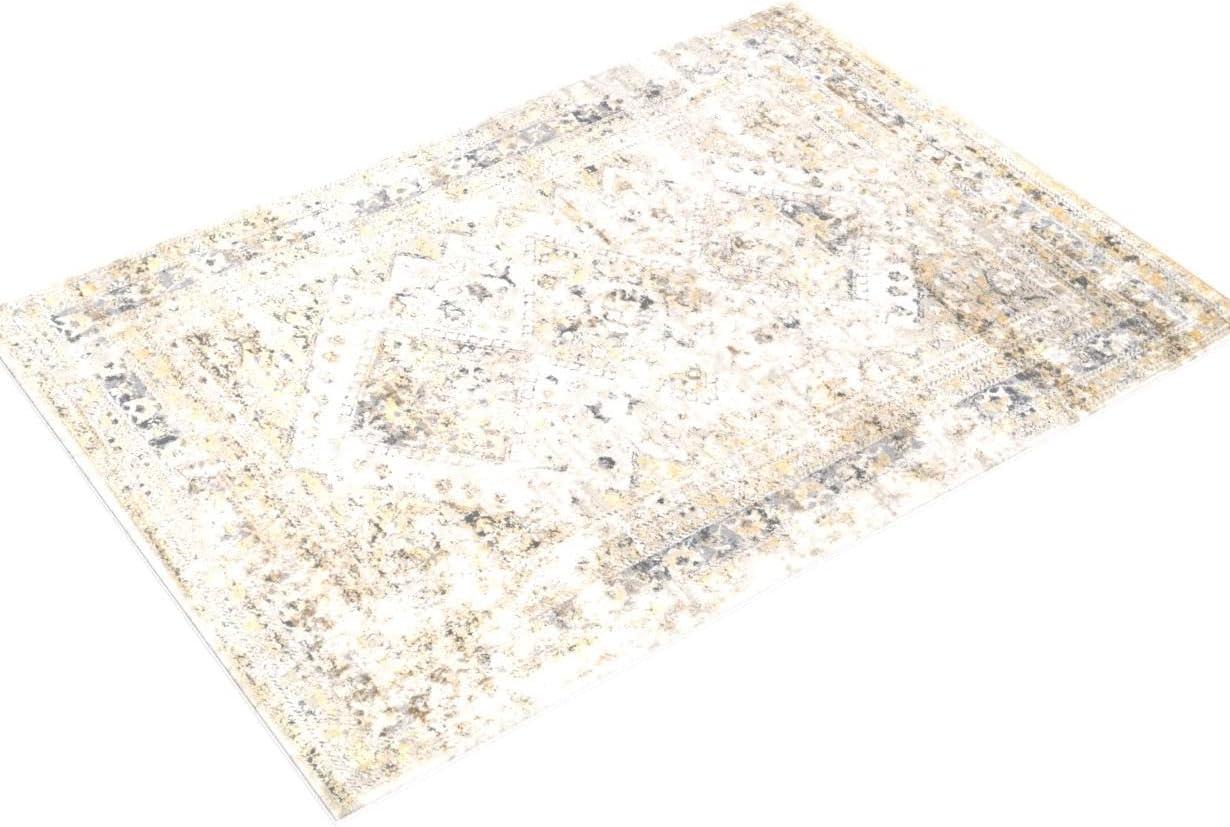 Nuloom Madisson Vintage Faded Medallion Indoor Area Rug